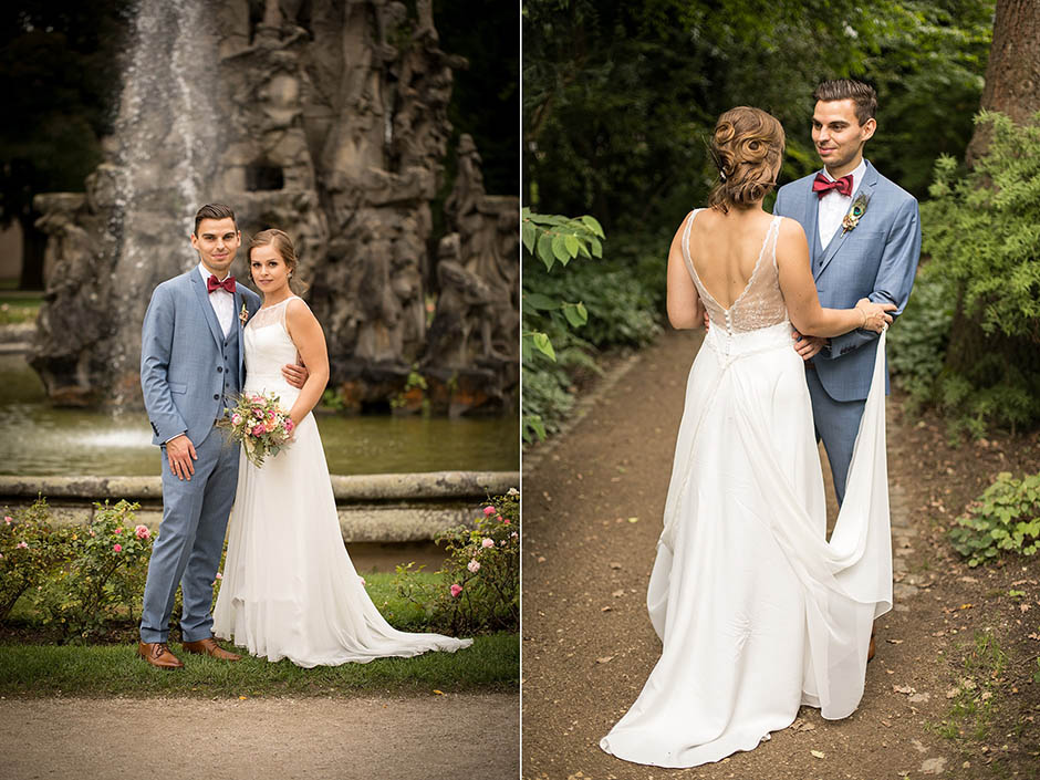 Hochzeitsshooting im Stadtpark Erlangen